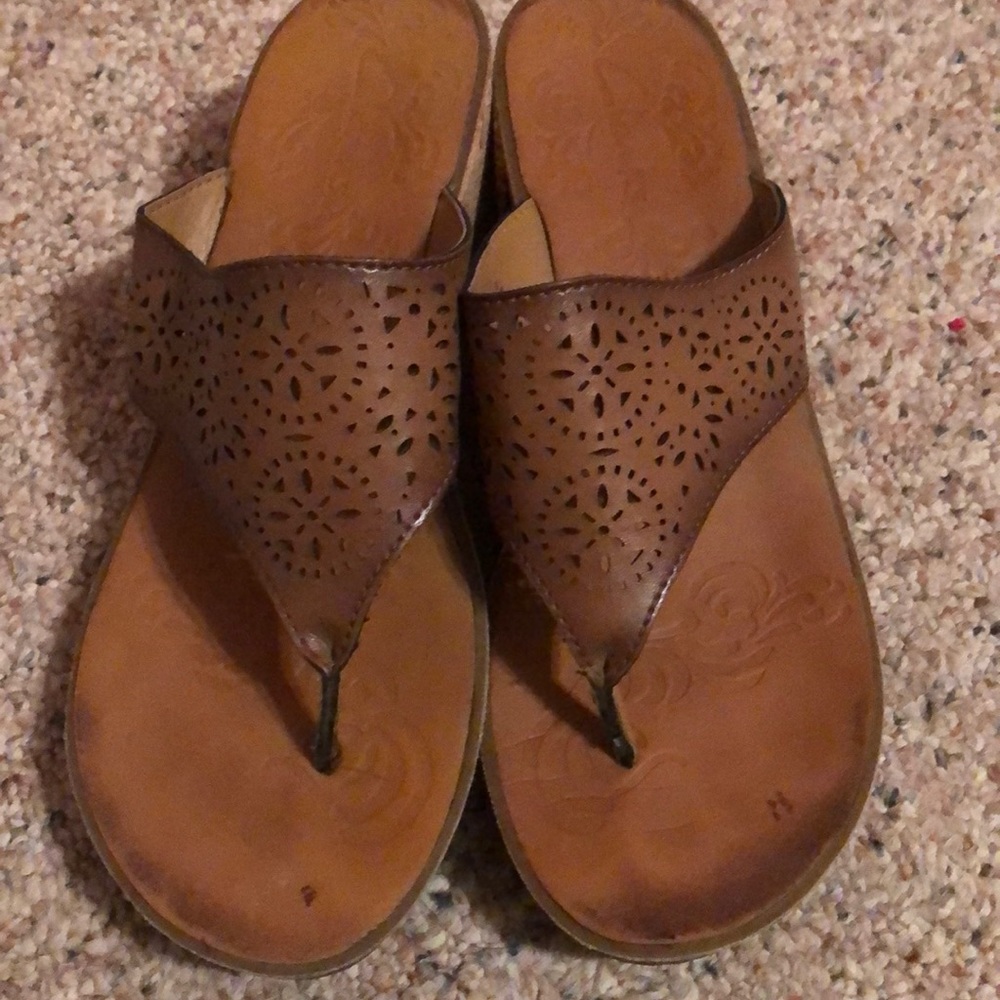 Clark’s wedge sandals